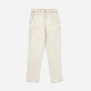 Everlane | The Slim-Leg Crop | Cream | Size 0